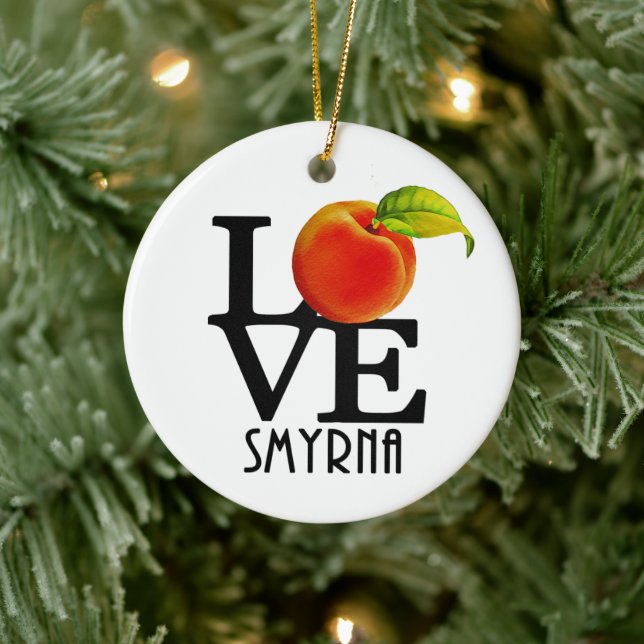 LOVE Smyrna Georgia Ceramic Tree Decoration (Tree)