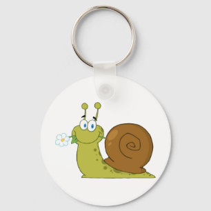 Love Snail Key Ring