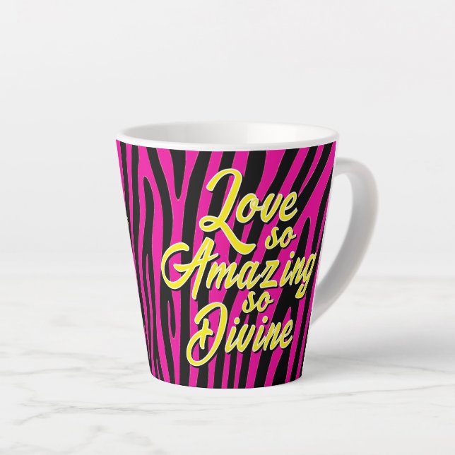 Love So Amazing Latte Mug (Right Angle)