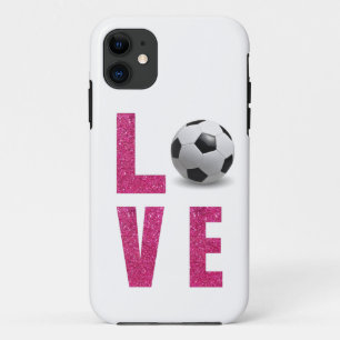 Love Soccer Case-Mate iPhone Case