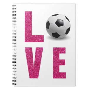 Love Soccer Notebook