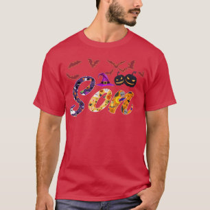 Love Son Pumpkin Witch Halloween  T-Shirt