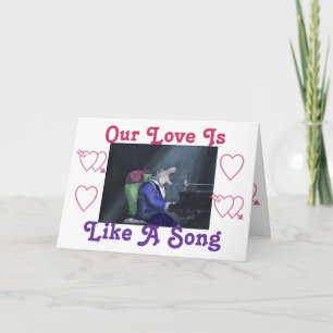 Love Song Greeting Card