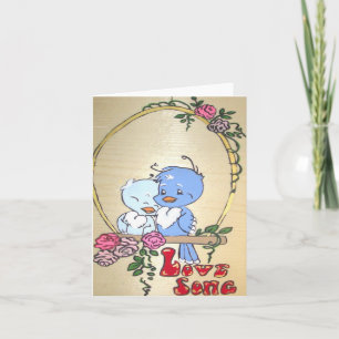 Love Song Note Card