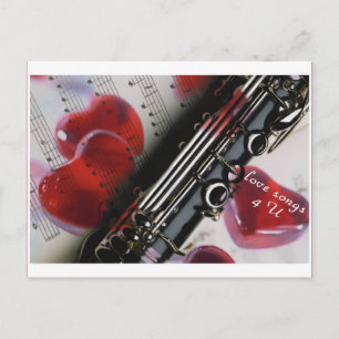 love songs 4 U Postcard