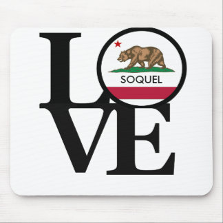 LOVE Soquel California Mousepad