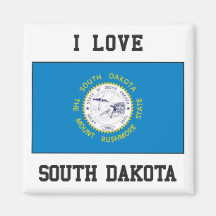 Love South Dakota Magnet