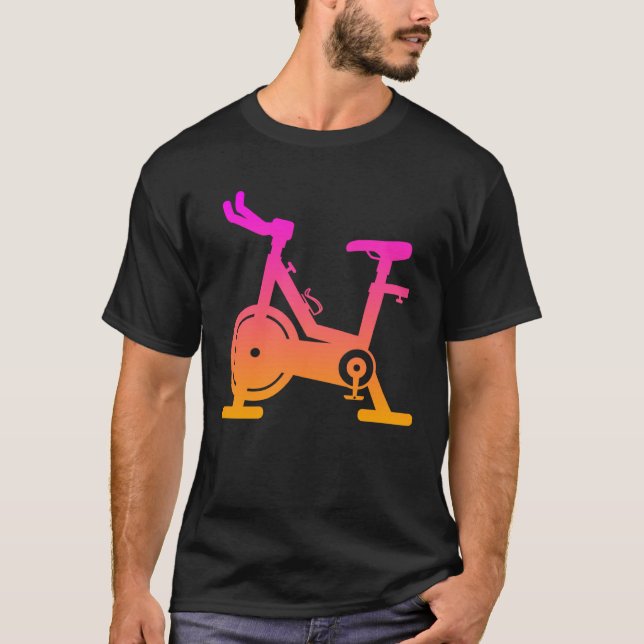 Love Spin Class Cycle Bike Spinning Workout  For W T-Shirt (Front)
