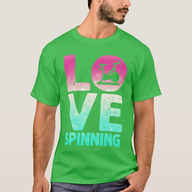 Love Spin retro T-Shirt (Front)