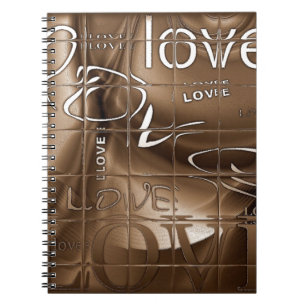 Love Spiral Notebook