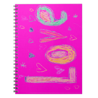 Love Spiral Notebook