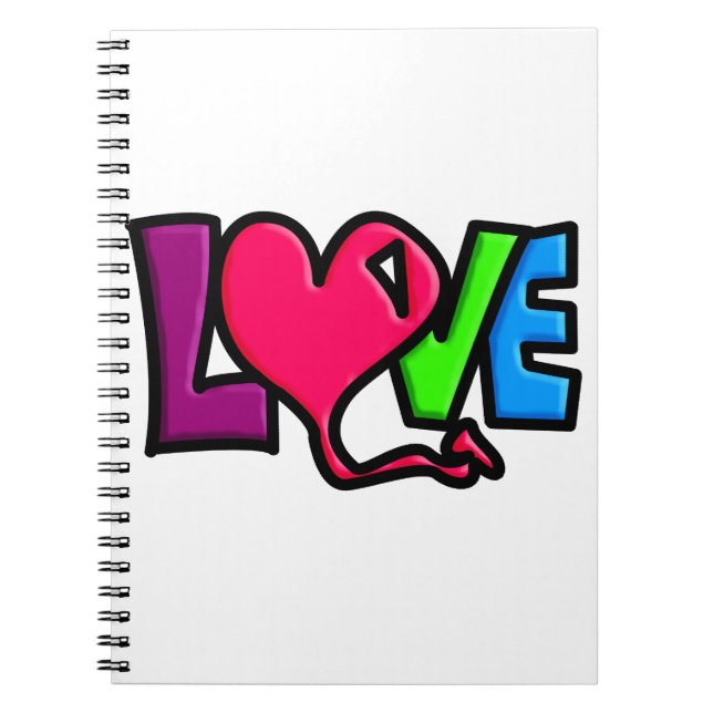 Love Spiral Notebook (Front)