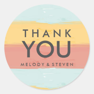 Love Splash 2 Classic Round Sticker