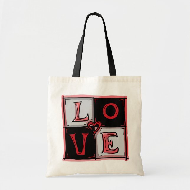 Love square bag (Front)