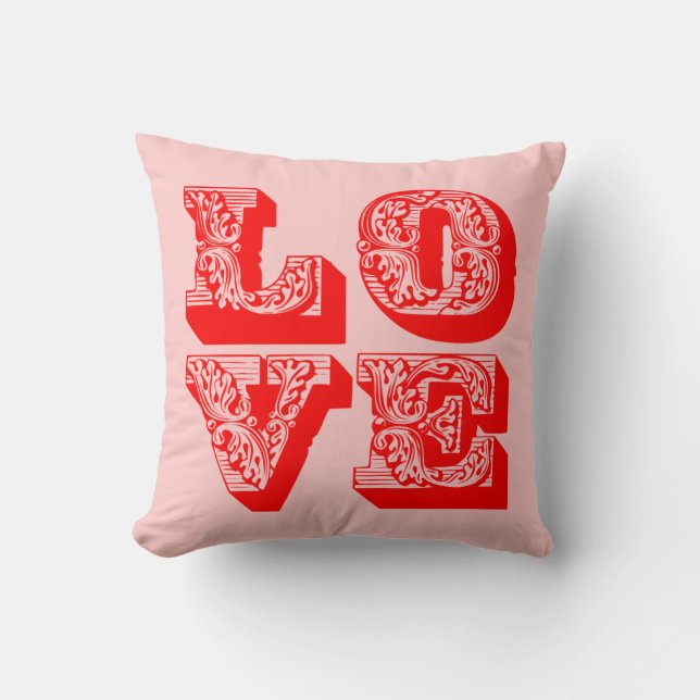 LOVE Square Cushion (Front)