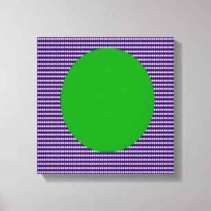 LOVE Square  Energy Pattern Canvas Print