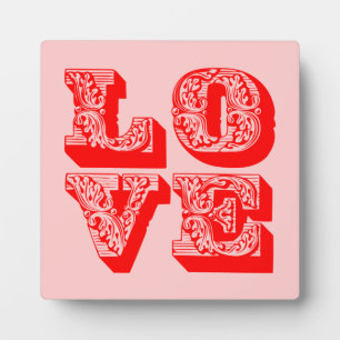 LOVE Squared Plaque