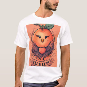 Love Squeeze: Tattoo-Style Apple Art T-Shirt