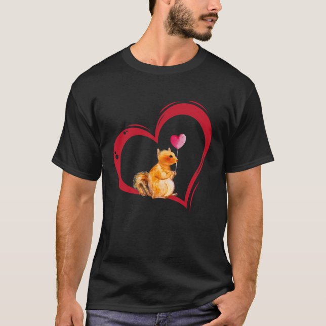 Love squirrel jokes Valentine s Day T-Shirt (Front)