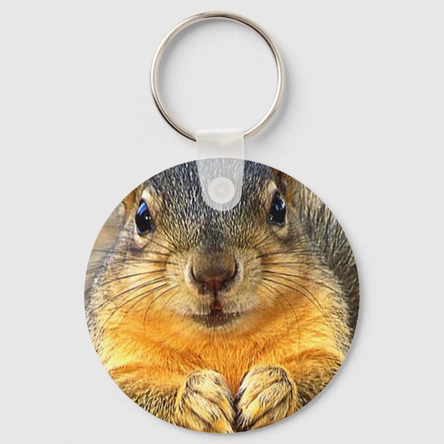 Love Squirrel_ Key Ring (Front)