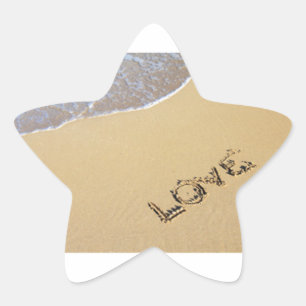 Love star sticker