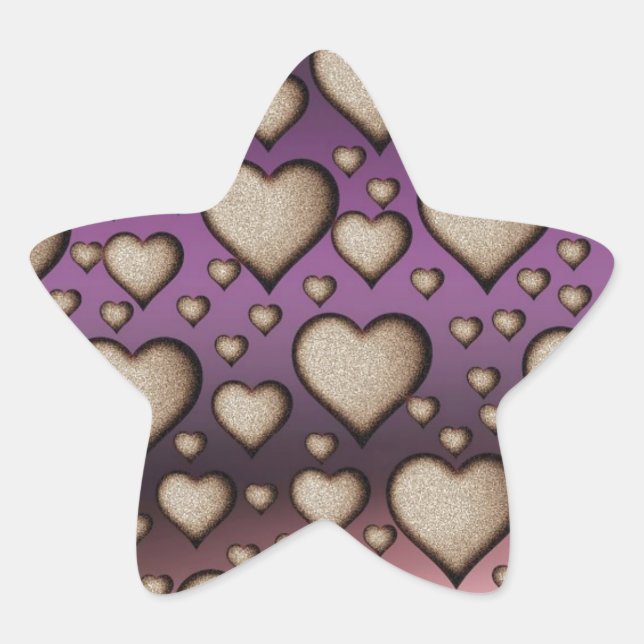 Love  star sticker (Front)