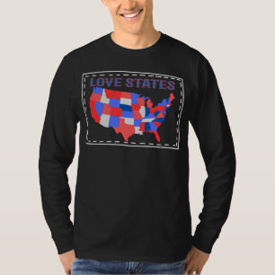love states tees shirt