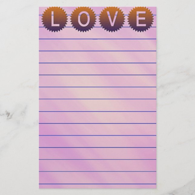 Love Stationery (Front)