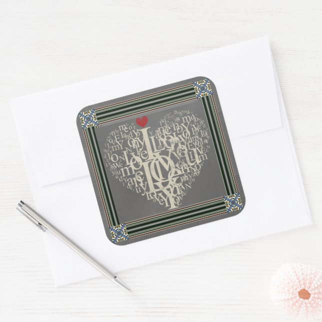 Love Sticker (Envelope)