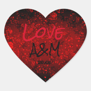 Love, stickers, heart, wedding, engagement heart sticker