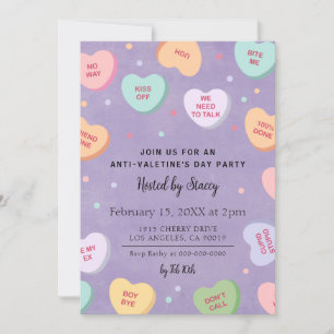 Love Stinks Anti-Valentine's Day Party Invitation