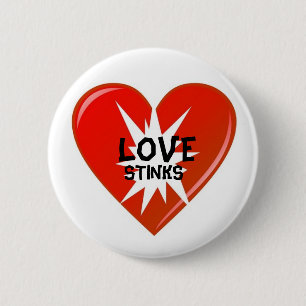 Love Stinks Button