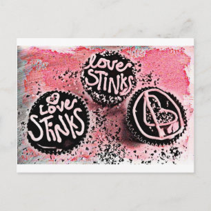 Love Stinks Postcard