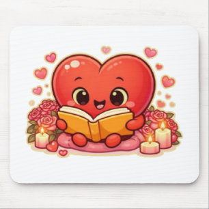 Love Stories Begin Within the Heart Mouse Pad
