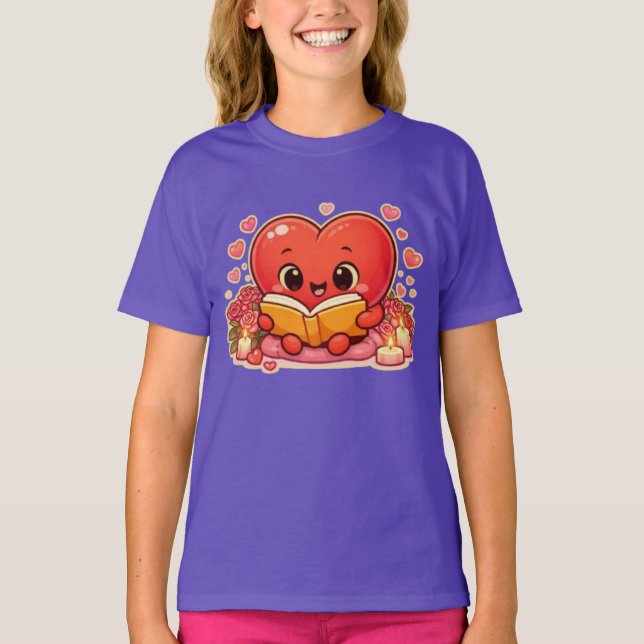 Love Stories Begin Within the Heart T-Shirt (Front)