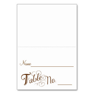 Love Story Escort Card