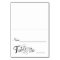 Love Story Escort Card