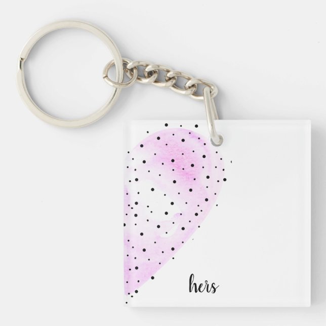Love Story Key Ring (Front)