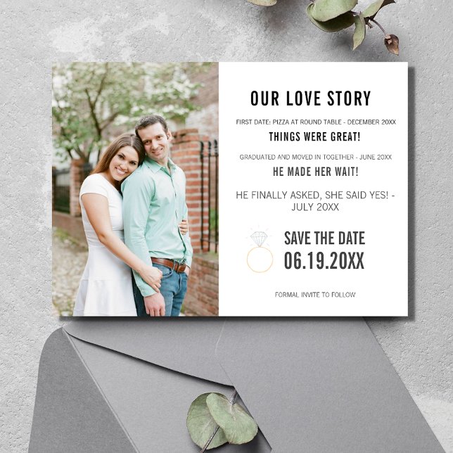 Love Story Photo Wedding  Save The Date (Love Story Photo Wedding Save The Date)