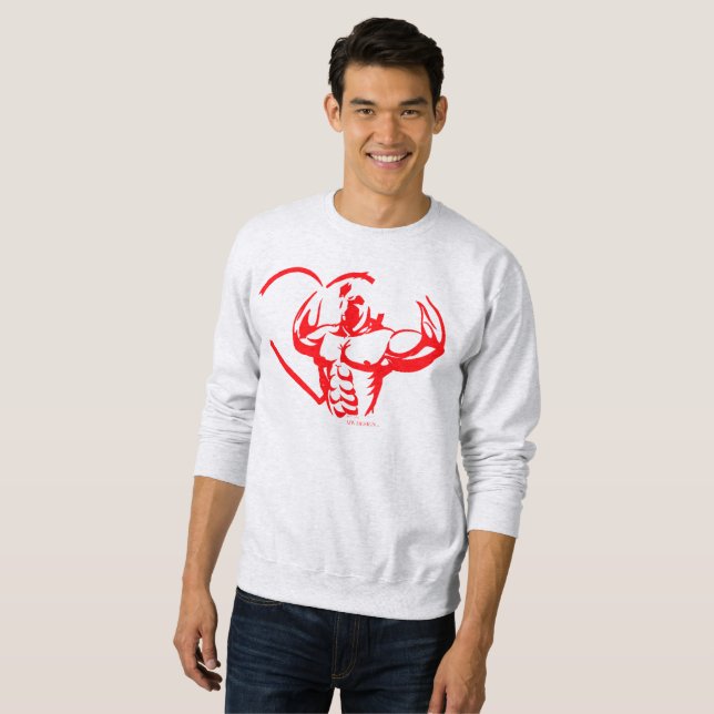 Love Strength Gladiator Sweatshirt (Front Full)