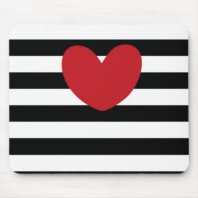 love stripes mouse pad (Front)