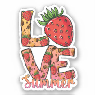 Love & Summer   Pink & Brown   Fresh Strawberry
