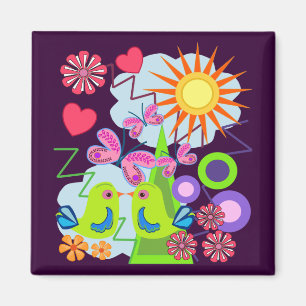 Love summertime magnet