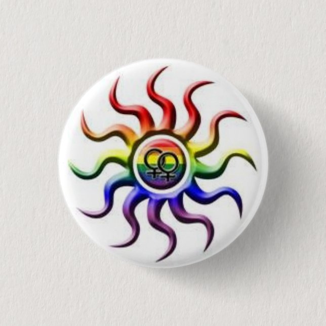 Love Sun Thing/ Amy 3 Cm Round Badge (Front)