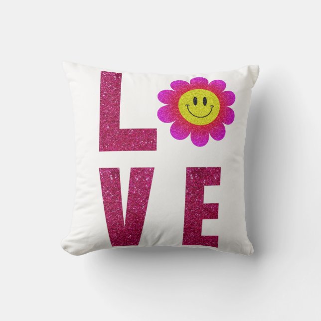 Love Sunflower Cushion (Front)