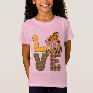Love Sunflower Gnome T-Shirt