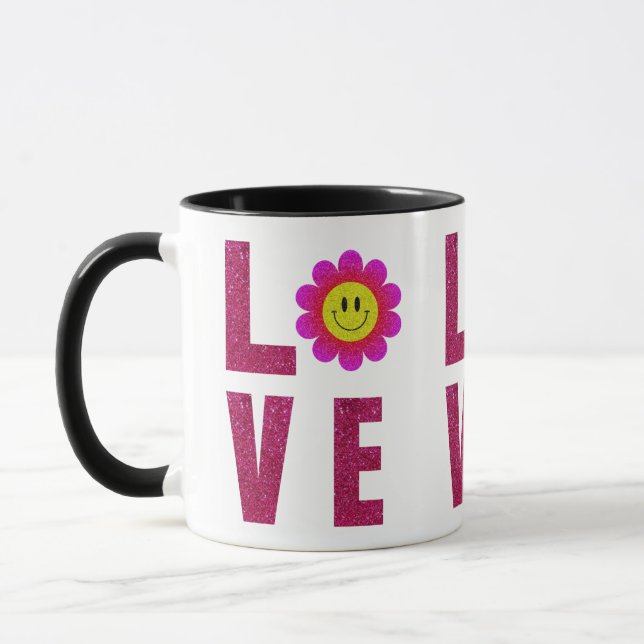 Love Sunflower Mug (Left)