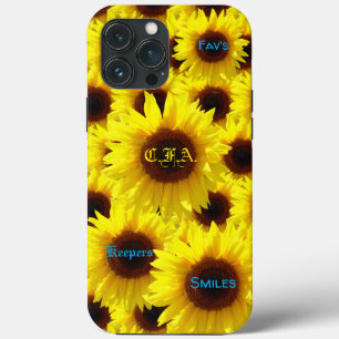 Love Sunflowers  iPhone 13 Pro Max Case