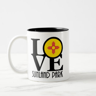LOVE Sunland Park 11oz Two-Tone Coffee Mug