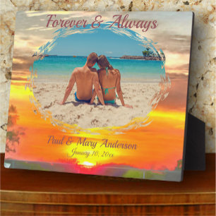 Love Sunset 2295 Plaque